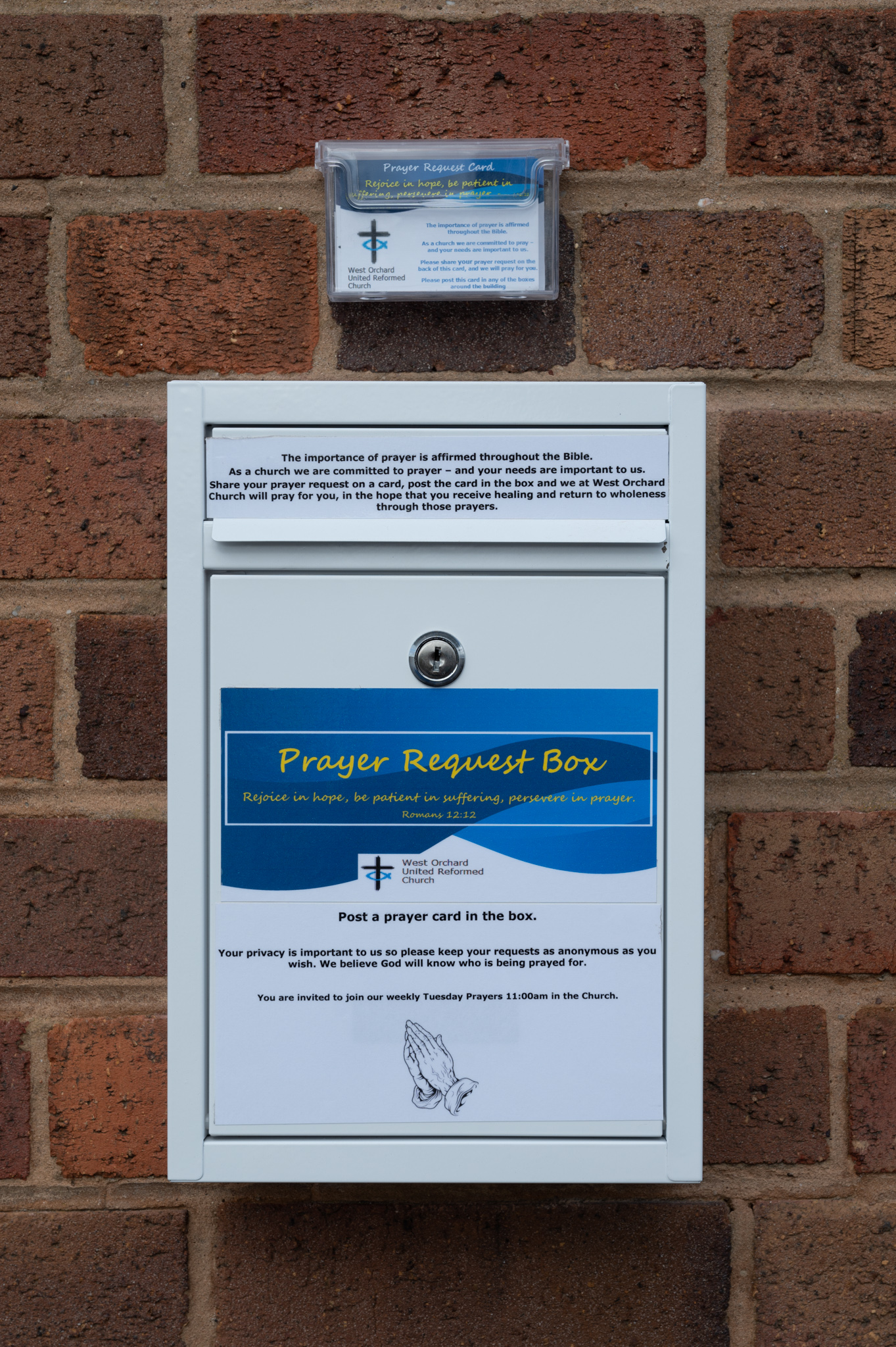 New Prayer Box Installed