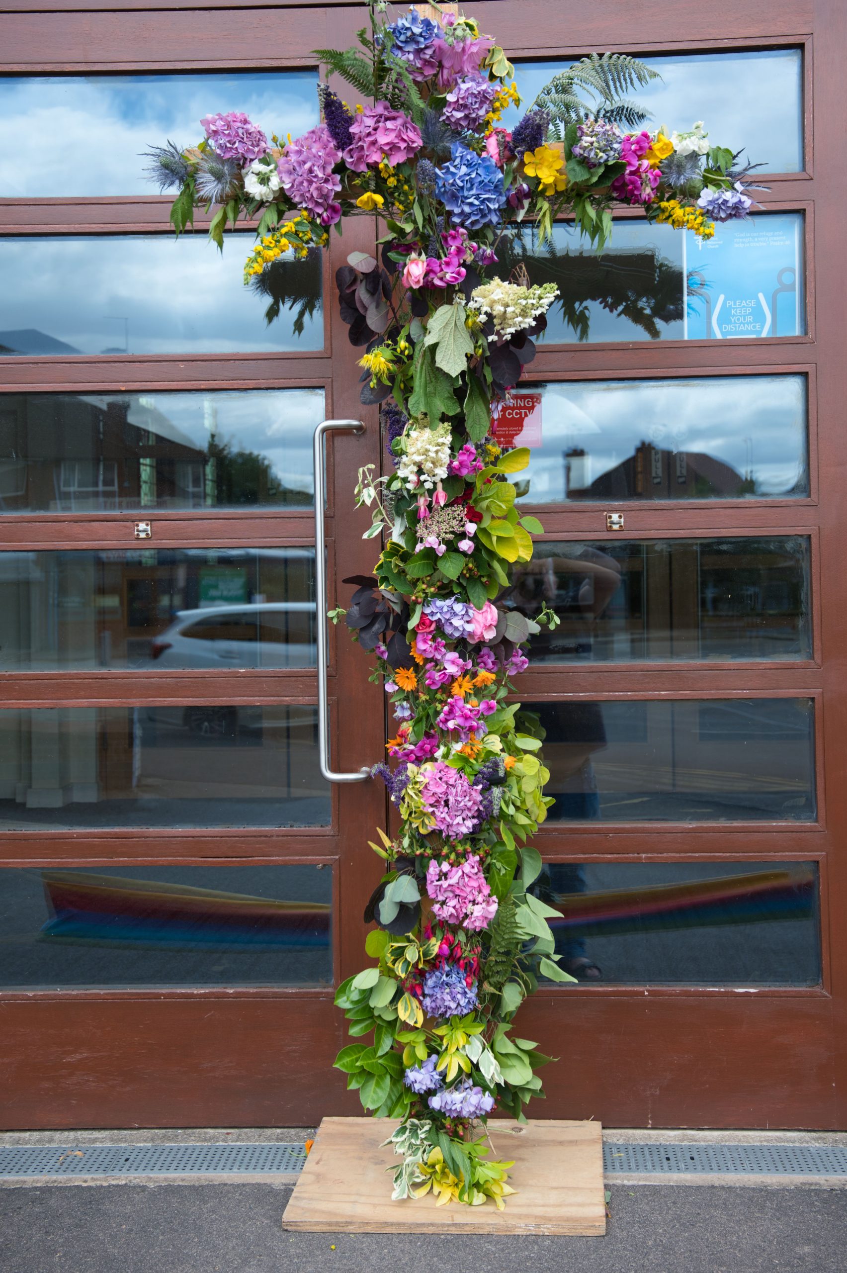 Yarn Bombing at West Orchard